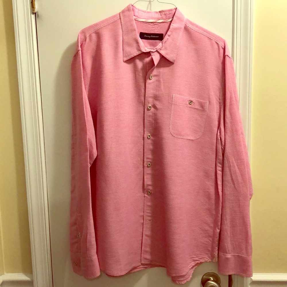 Tommy Bahama linen XL casual button down shirt